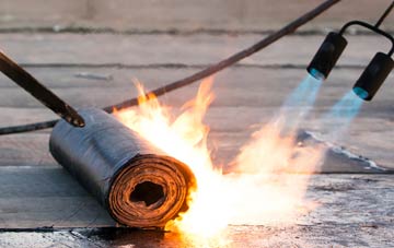 Gaufron asphalt flat roofing repairs