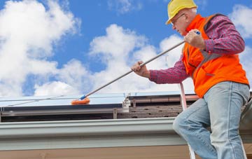 Gaufron soft wash roof cleaning