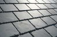 Gaufron slate roof
